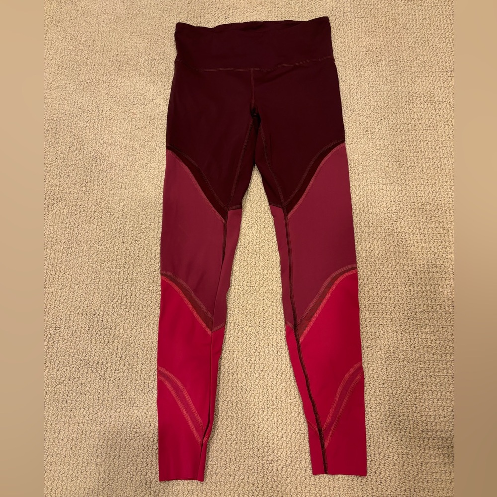 Lululemon leggings. Multicolor. Size 8